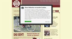 Desktop Screenshot of duesselrad.de